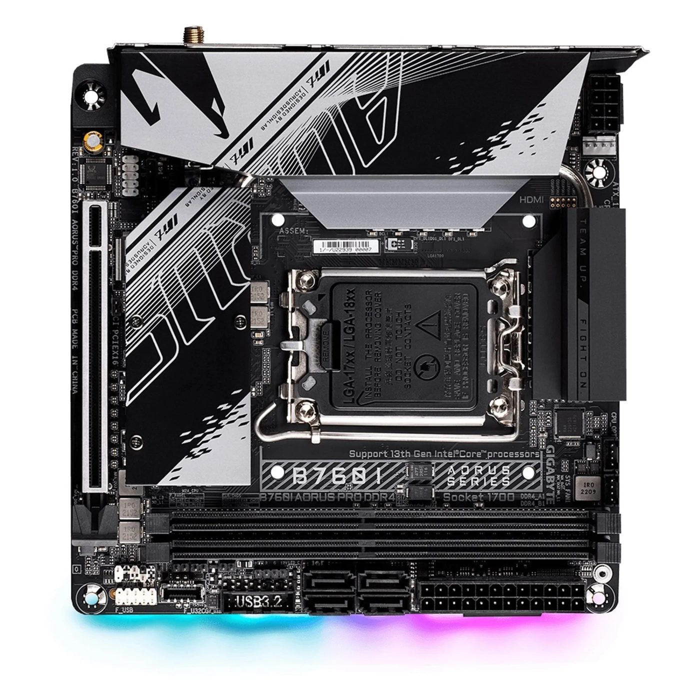 Купити Материнська плата GIGABYTE B760I AORUS PRO DDR4 - фото 4
