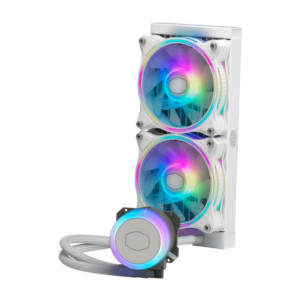 Купить Система водяного охлаждения Cooler Master MasterLiquid ML240 Illusion White Edition (MLX-D24M-A18PW-R1) - фото 3