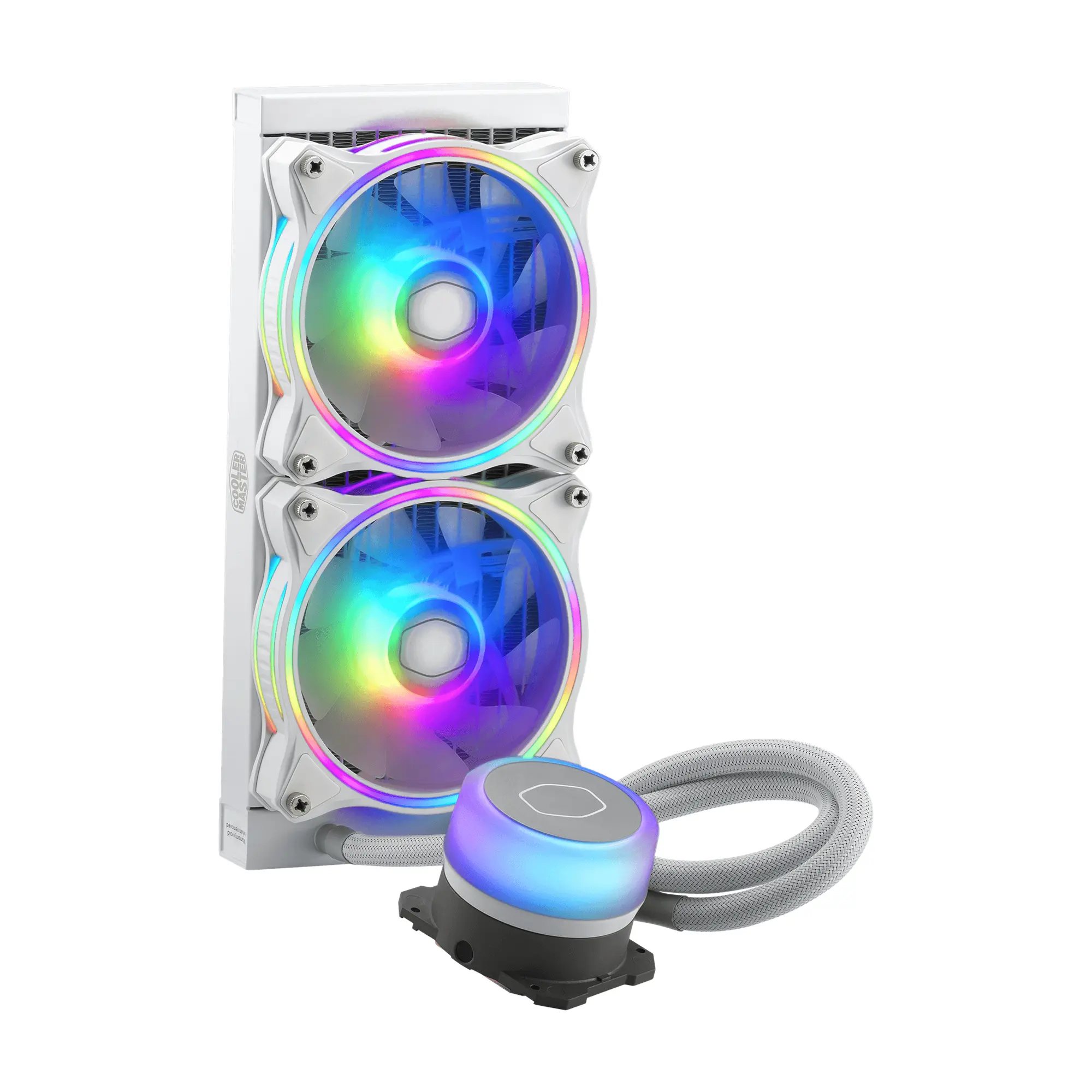 Купить Система водяного охлаждения Cooler Master MasterLiquid ML240 Illusion White Edition (MLX-D24M-A18PW-R1) - фото 4