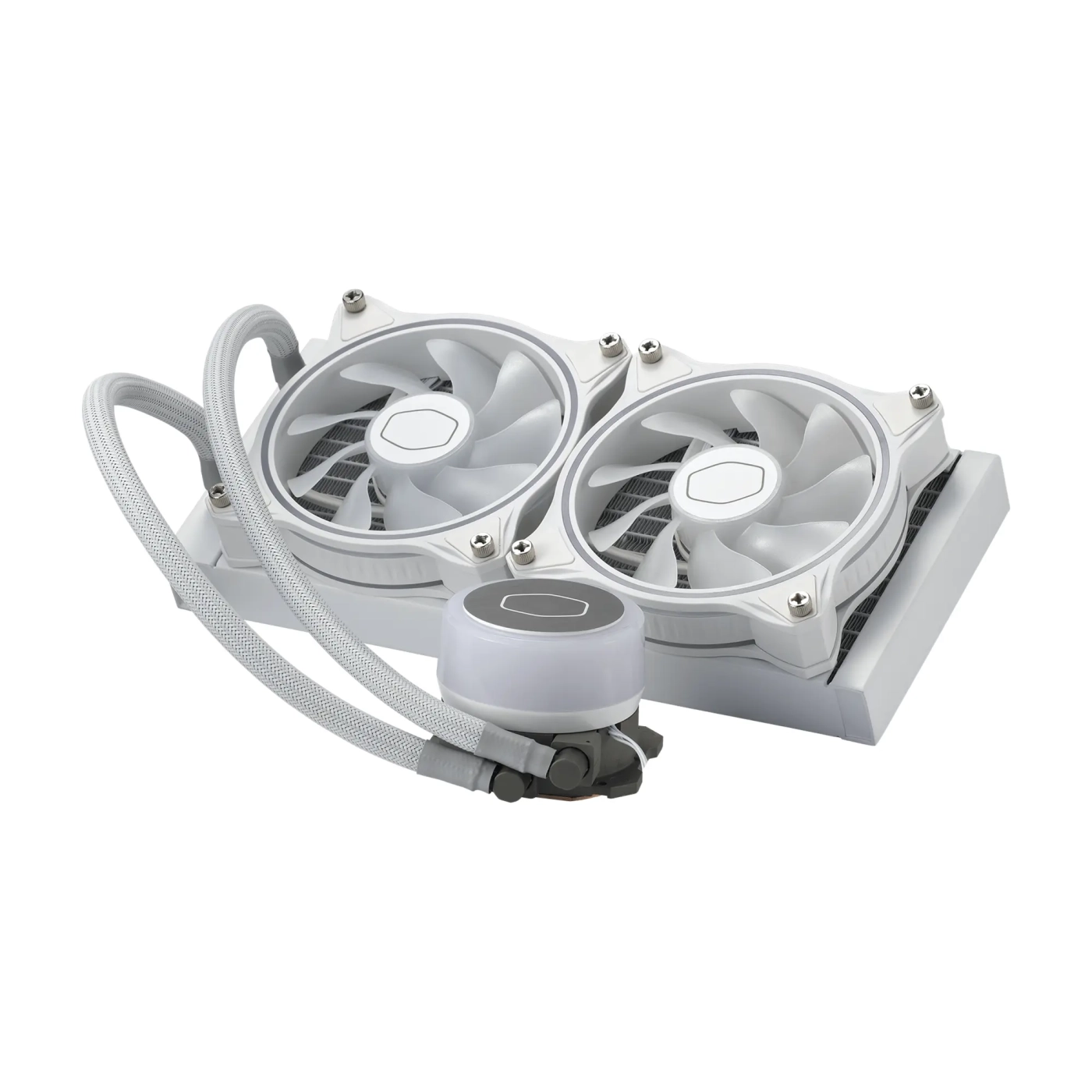 Купить Система водяного охлаждения Cooler Master MasterLiquid ML240 Illusion White Edition (MLX-D24M-A18PW-R1) - фото 6