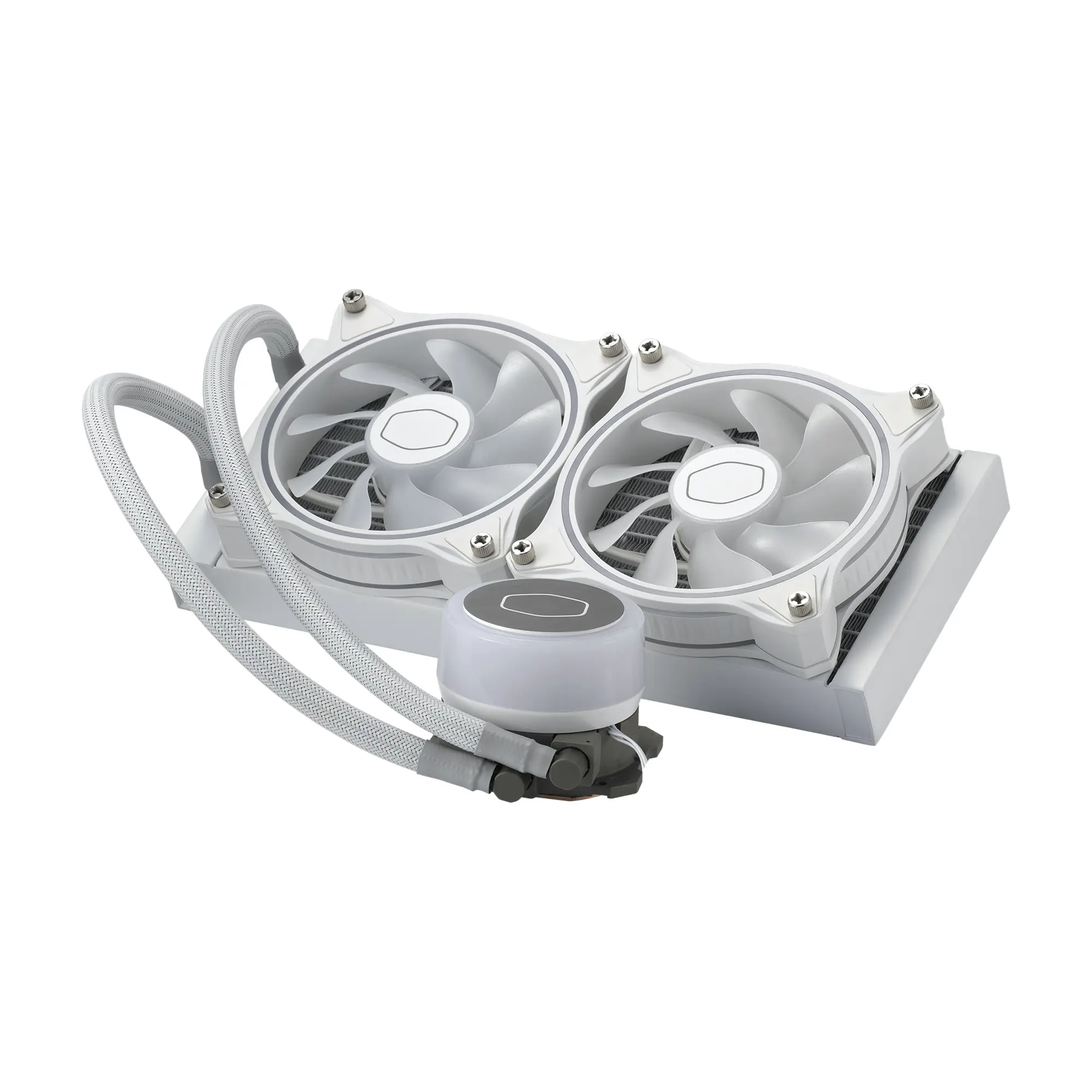 Купить Система водяного охлаждения Cooler Master MasterLiquid ML240 Illusion White Edition (MLX-D24M-A18PW-R1) - фото 6