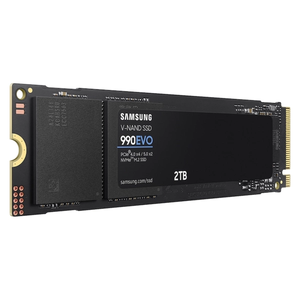SSD диск Samsung 990 EVO 2TB M.2 NVMe TLC PCIe 5.0 (MZ-V9E2T0BW