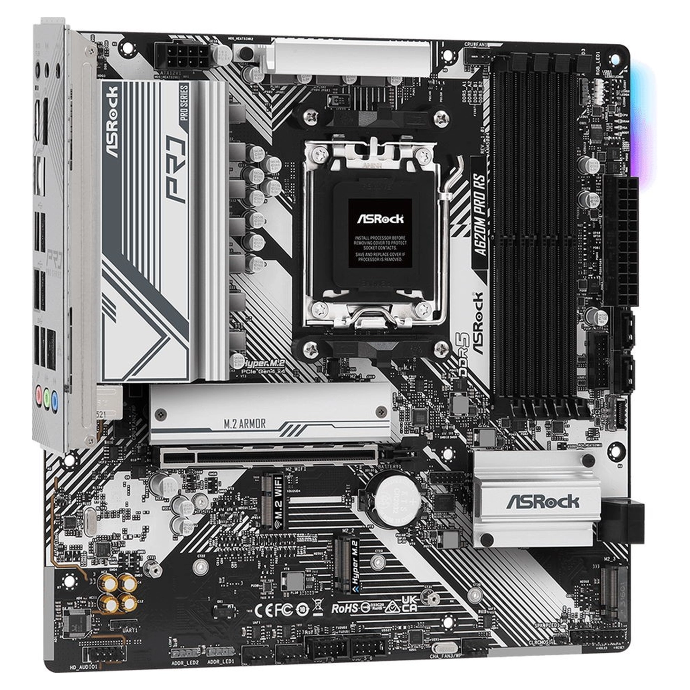Купить Материнская плата ASRock A620M PRO RS - фото 1