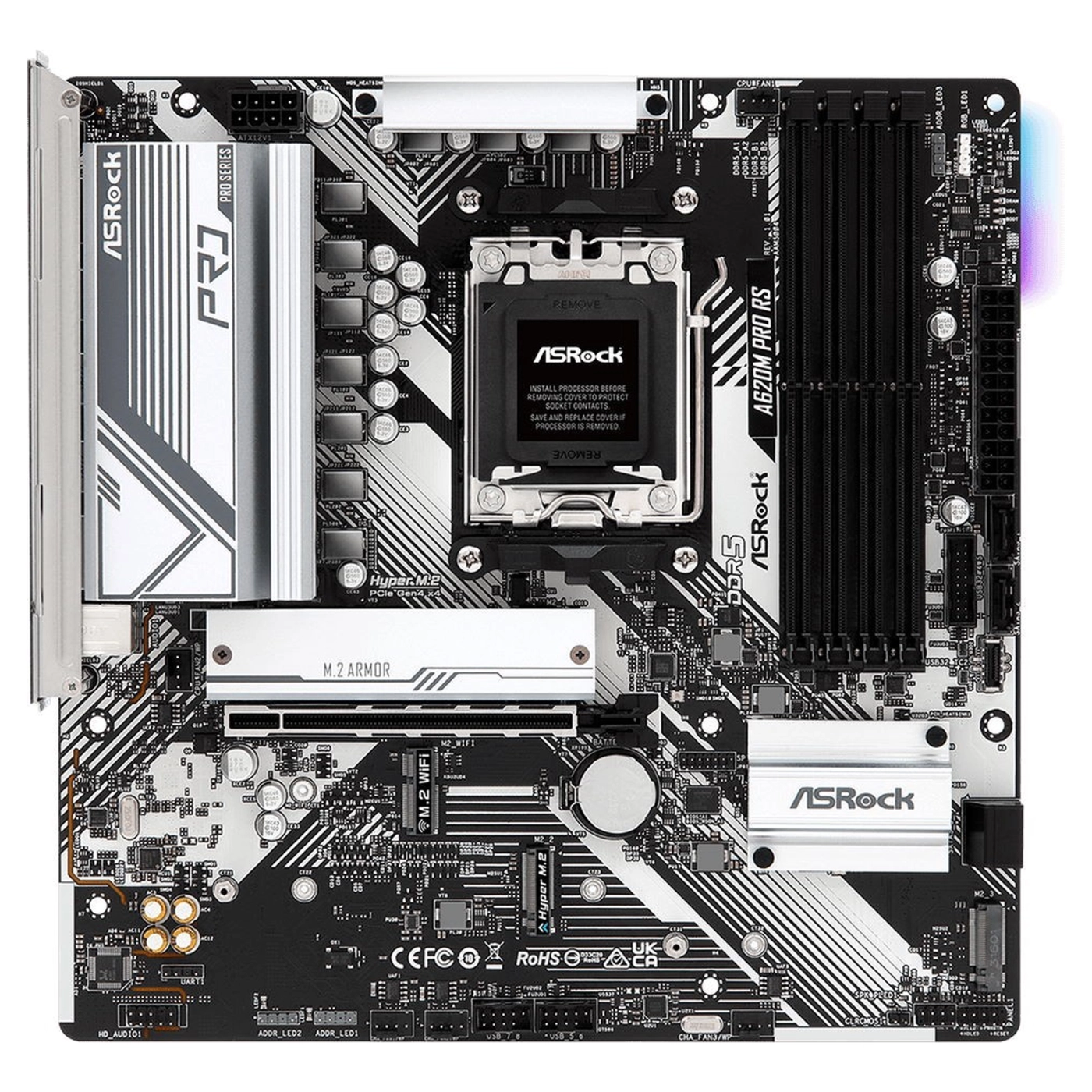 Купить Материнская плата ASRock A620M PRO RS - фото 2