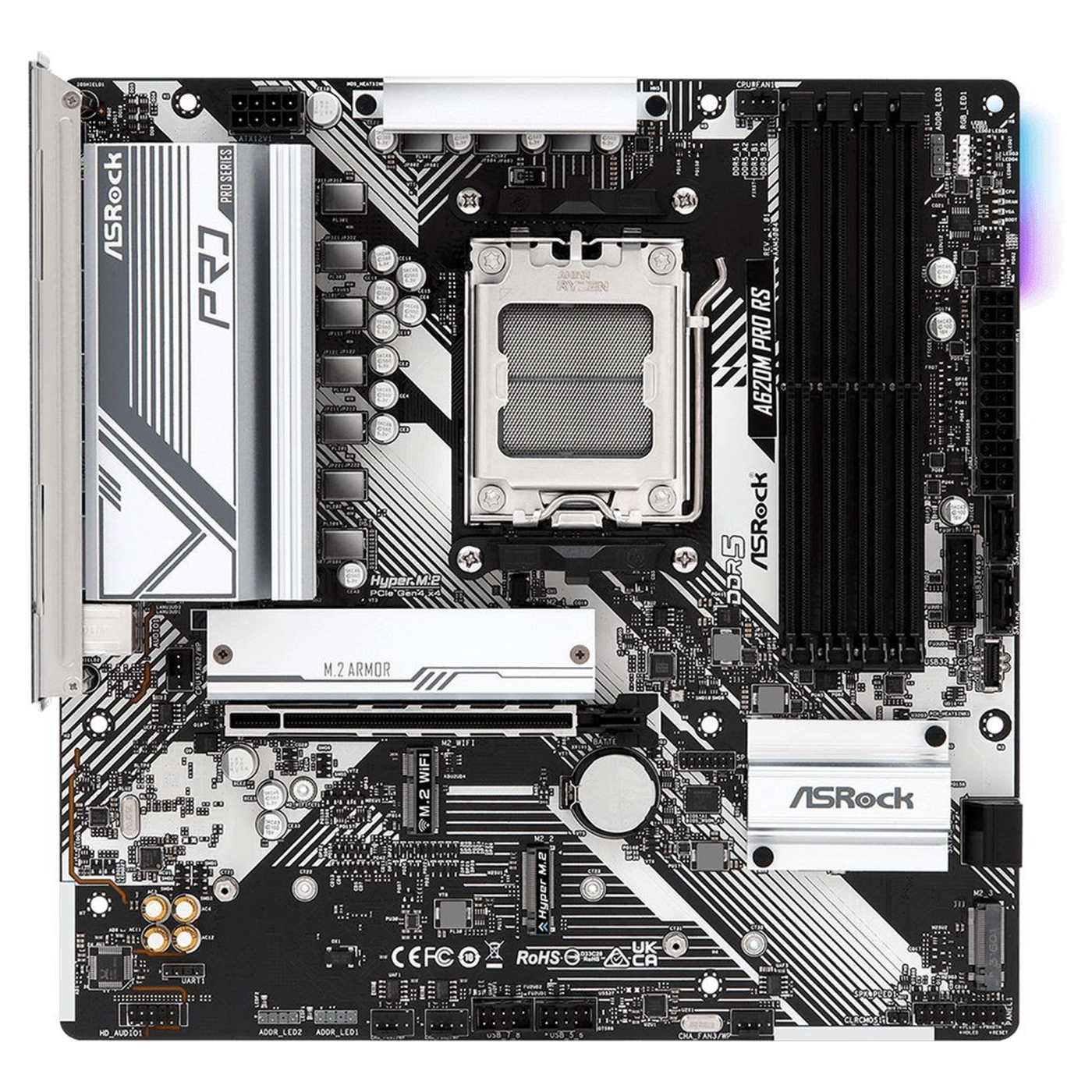 Купить Материнская плата ASRock A620M PRO RS - фото 3