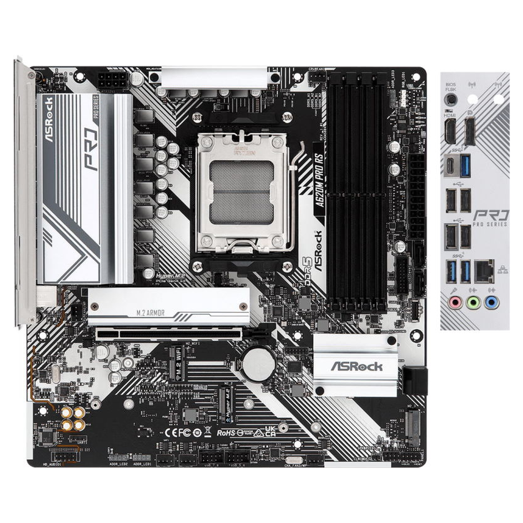 Купить Материнская плата ASRock A620M PRO RS - фото 5