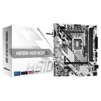 Купить Материнская плата ASRock H610M-HDV/M.2+ D5 - фото 4