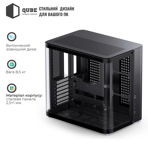 Купить Корпус JONSBO TK-2 Black - фото 3