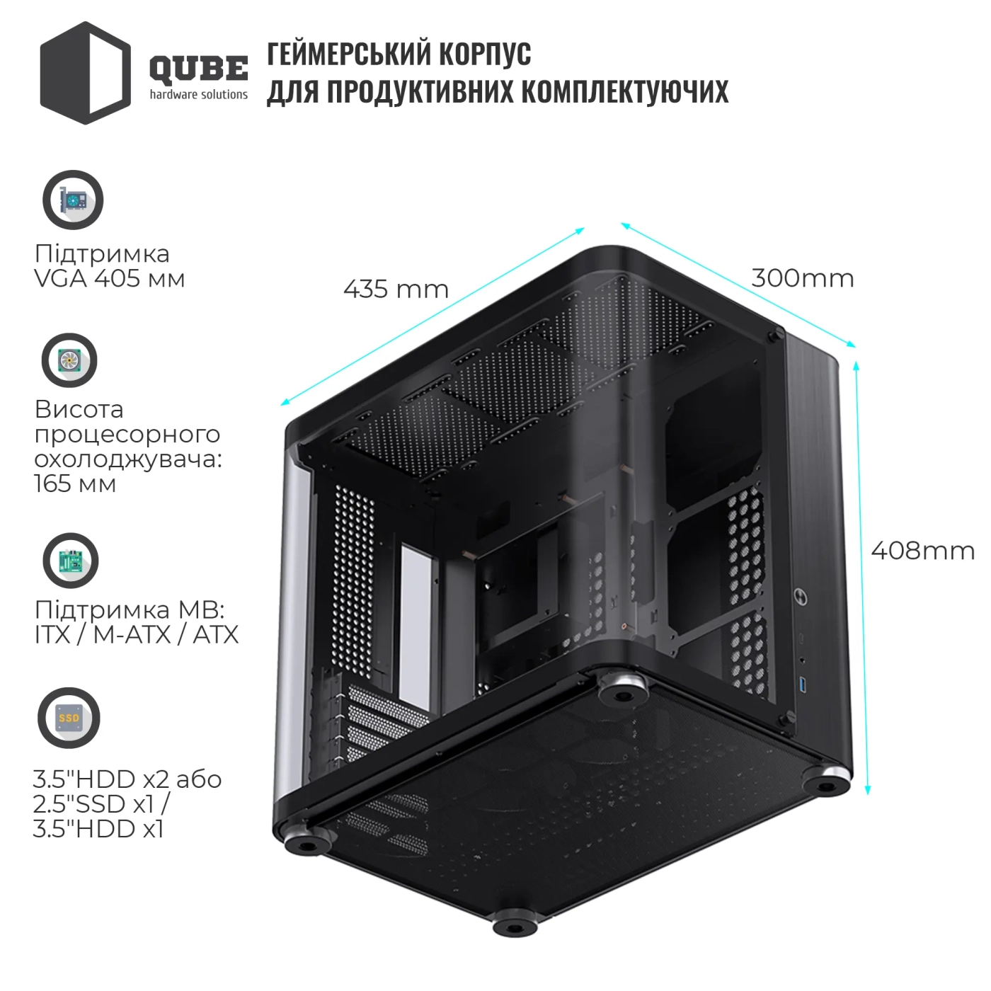 Купить Корпус JONSBO TK-2 Black - фото 4