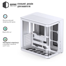 Купити Корпус JONSBO TK-2 White - фото 3