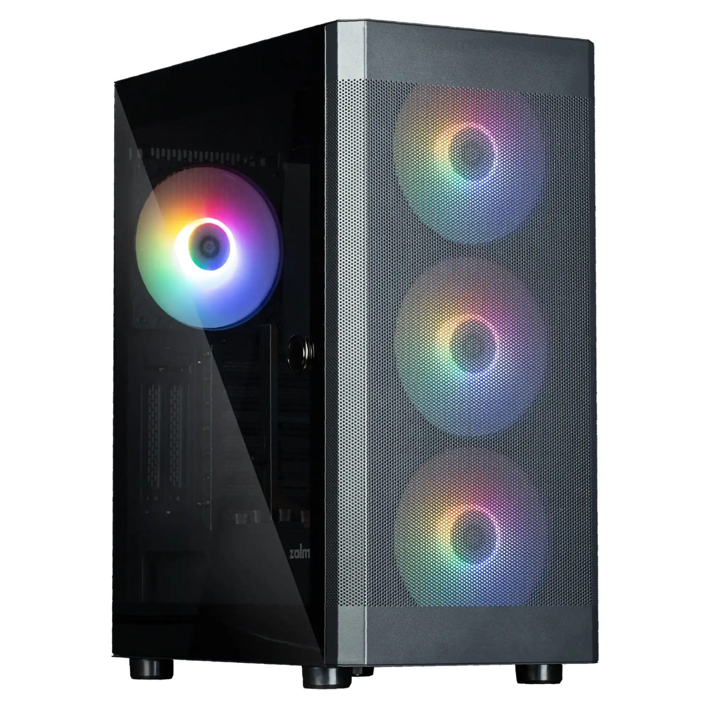 Купити Корпус Zalman I4 TG RGB Black - фото 2