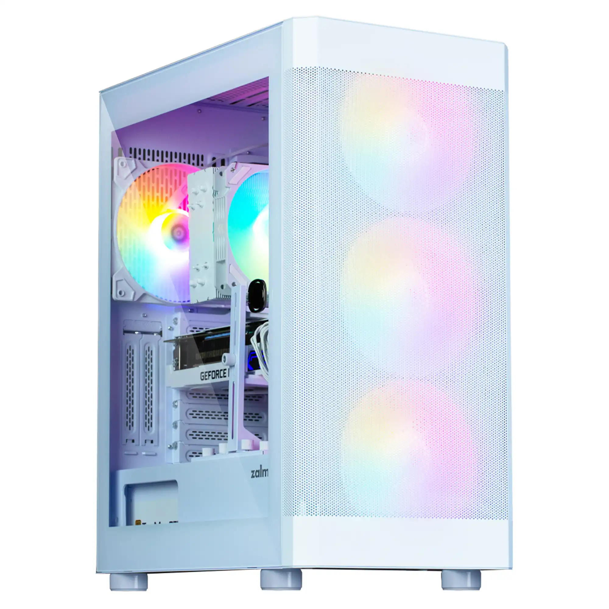 Купить Корпус Zalman I4 TG RGB White - фото 2