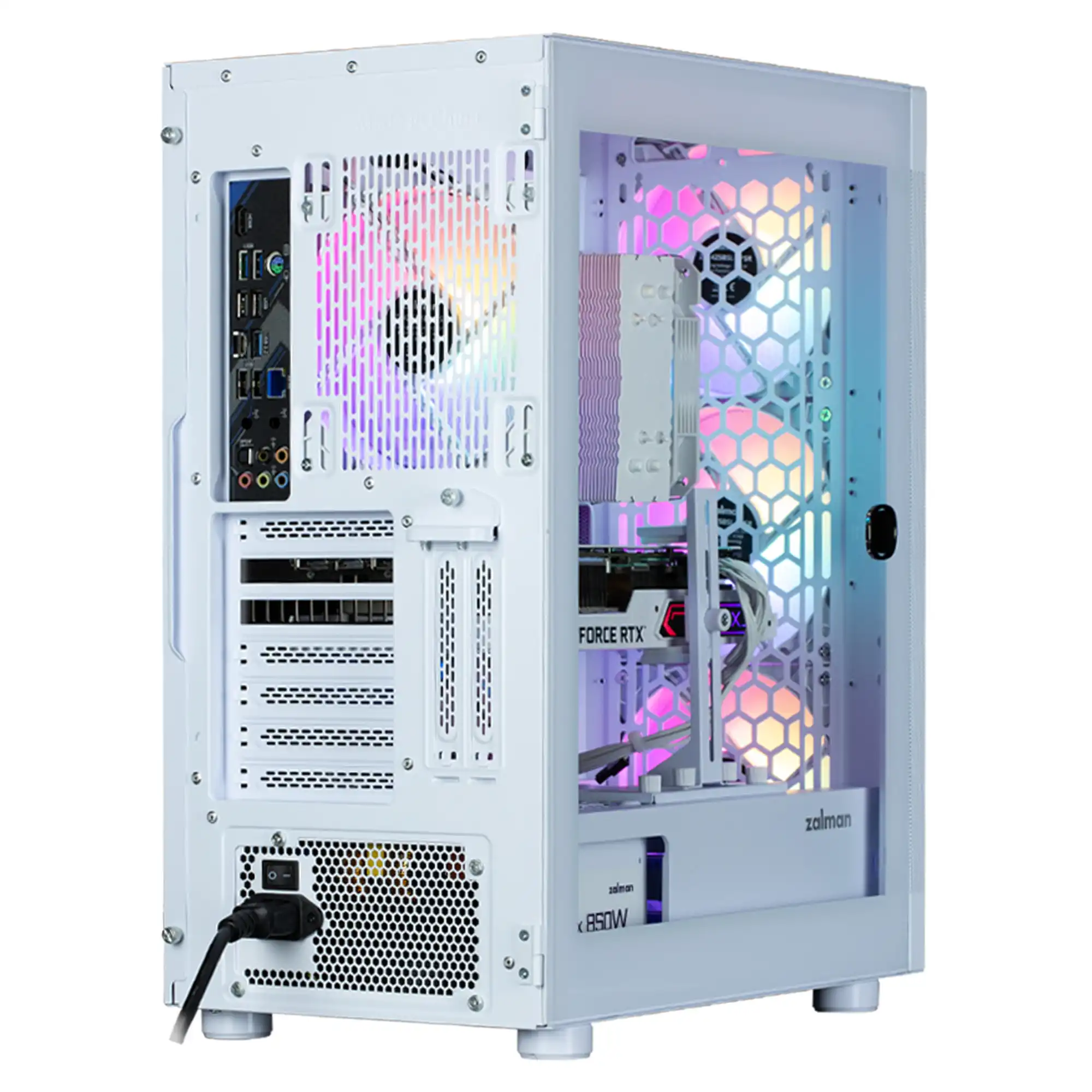 Купить Корпус Zalman I4 TG RGB White - фото 10