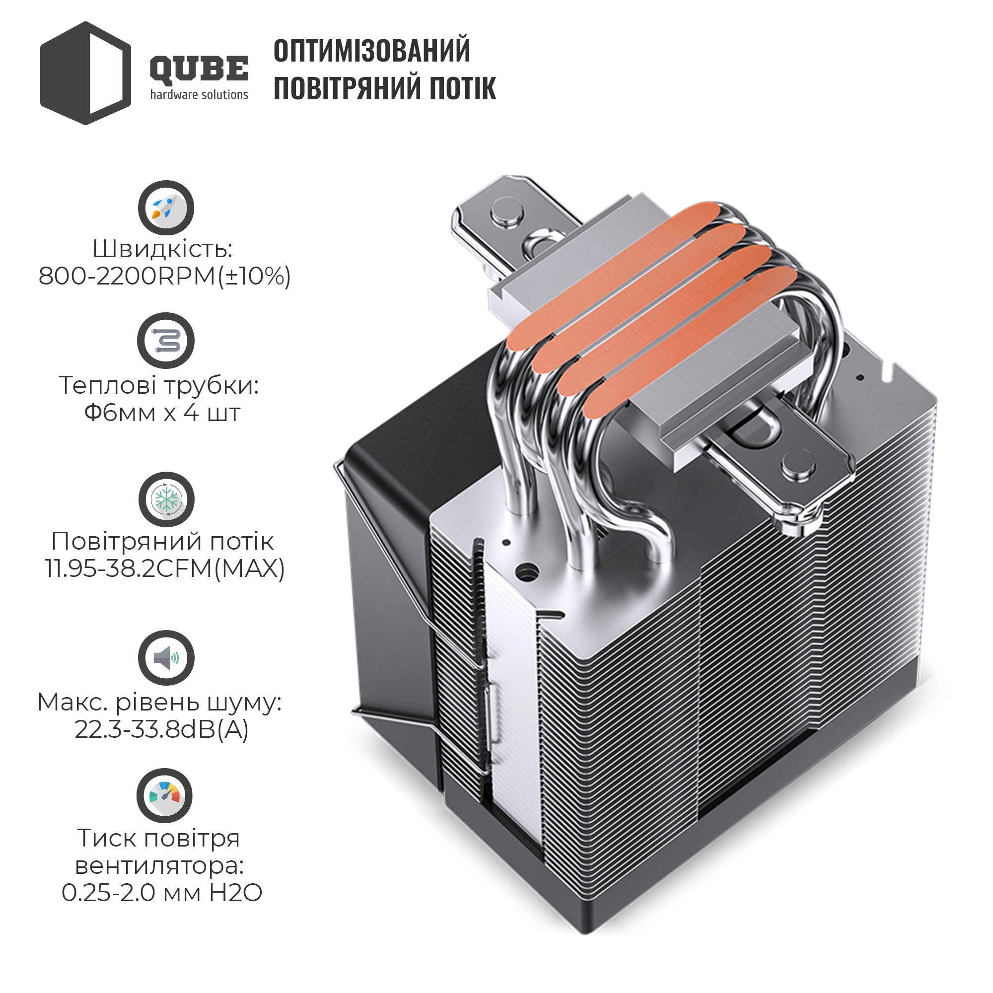 Купити Процесорний кулер JONSBO CR-1400 V2 ARGB Black - фото 4