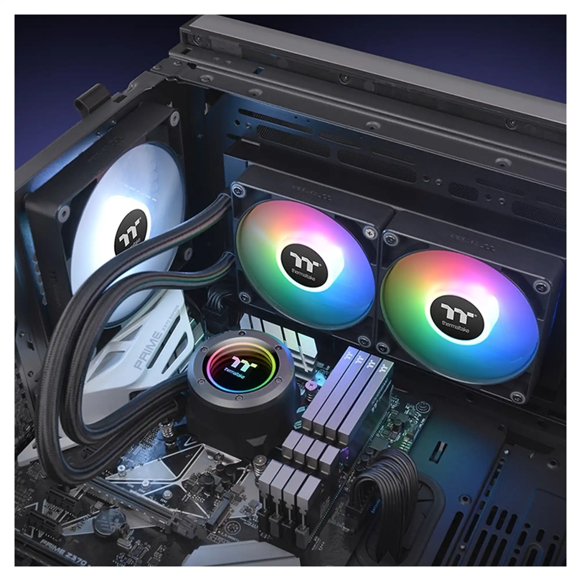 Купить Система водяного охлаждения Thermaltake TH240 V2 ARGB Sync (CL-W361-PL12SW-A) - фото 5