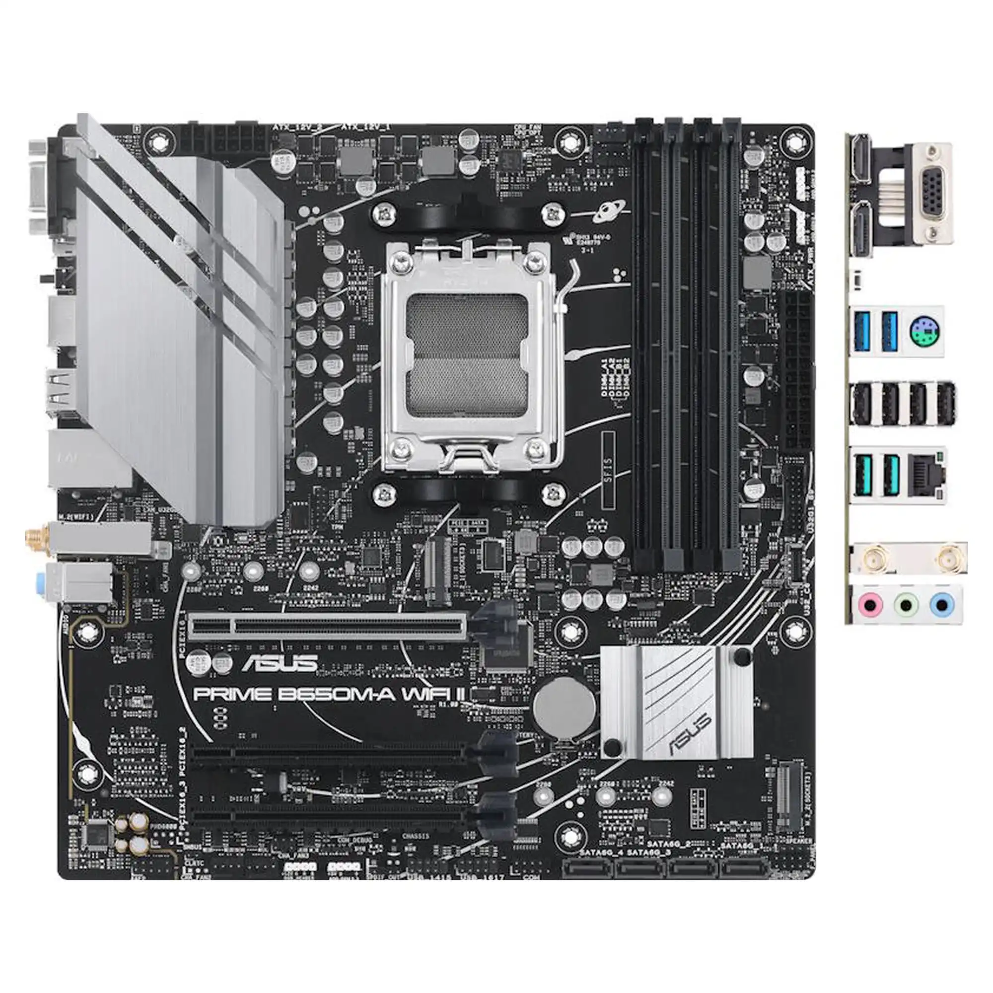 Купить Материнская плата ASUS PRIME B650M-A WIFI II - фото 5
