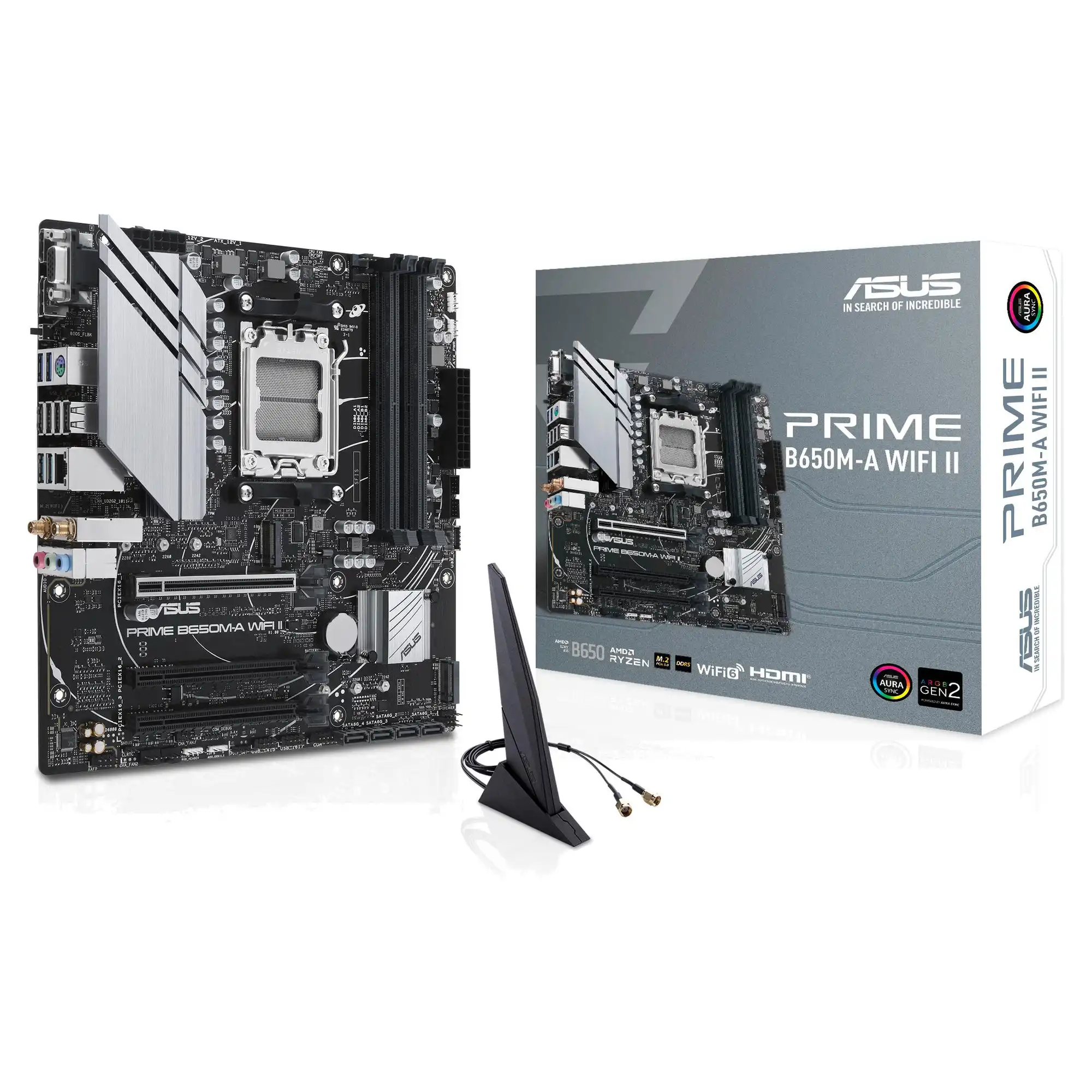 Купить Материнская плата ASUS PRIME B650M-A WIFI II - фото 7