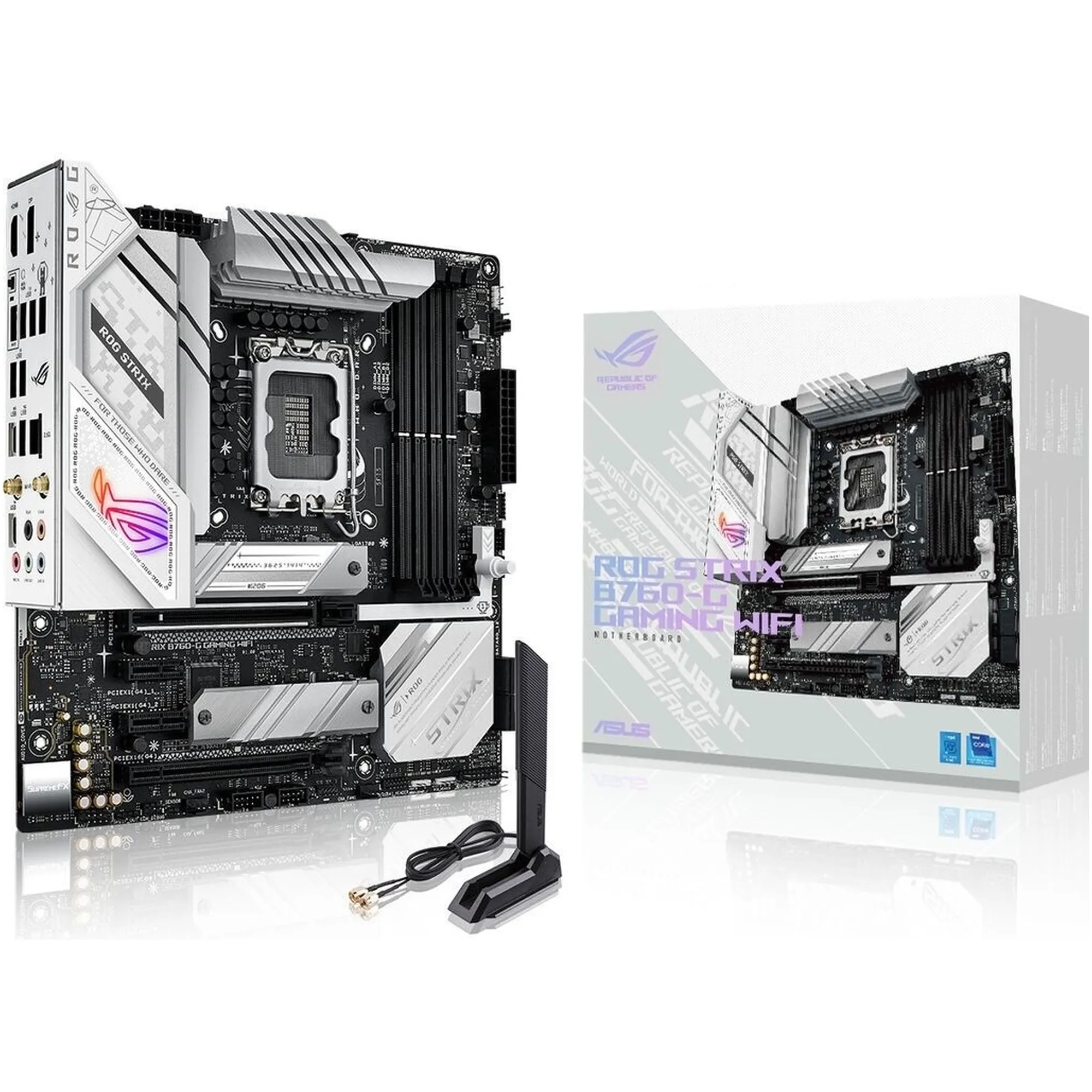 Купити Материнська плата ASUS ROG STRIX B760-G GAMING WIFI - фото 1