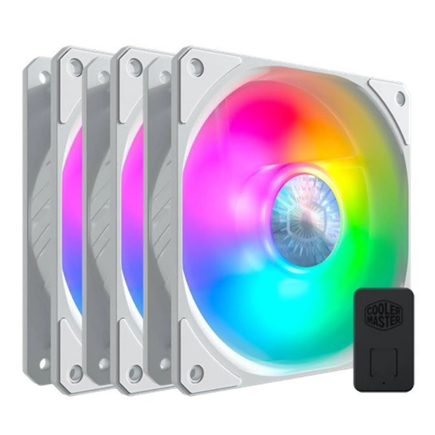 Купити Вентилятор Cooler Master SickleFlow 120 ARGB 3 in 1 White (MFX-B2DW-183PA-R1) - фото 1