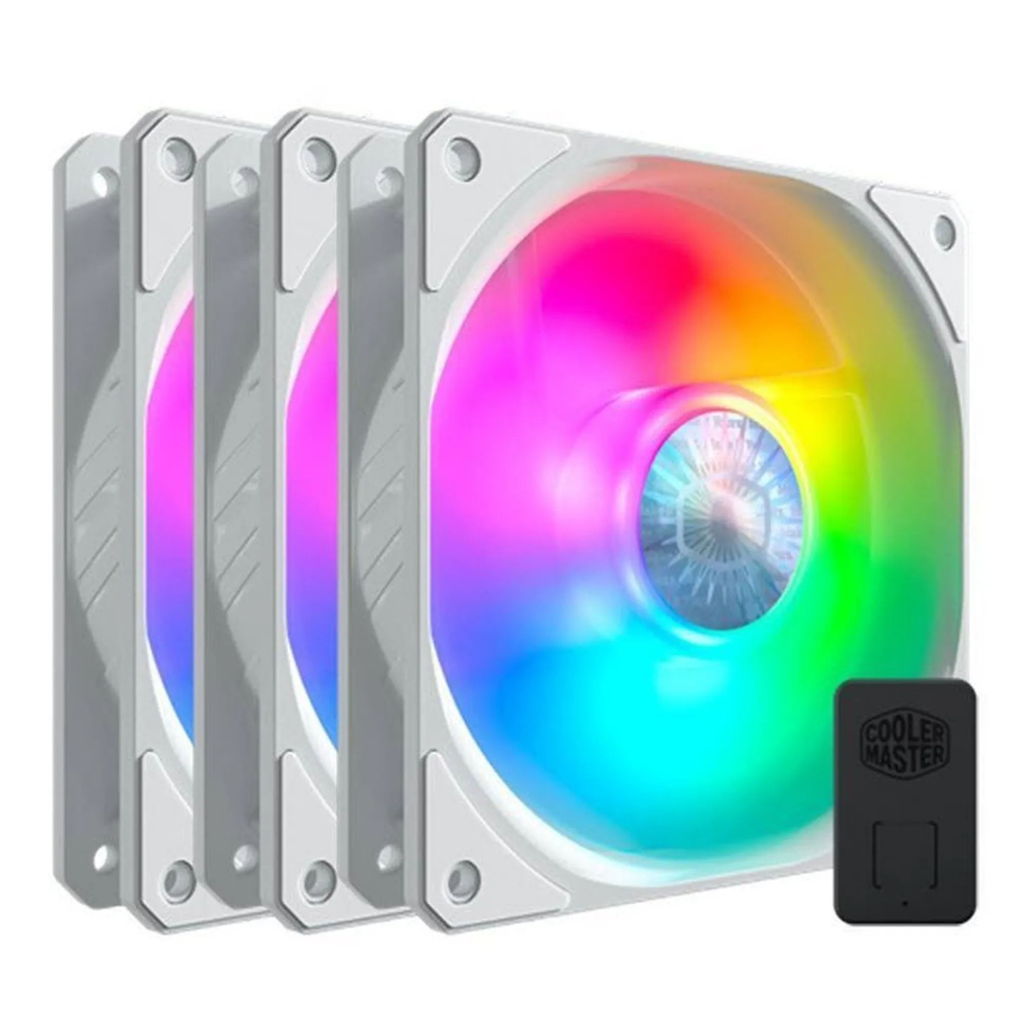 Купити Вентилятор Cooler Master SickleFlow 120 ARGB 3 in 1 White (MFX-B2DW-183PA-R1) - фото 1
