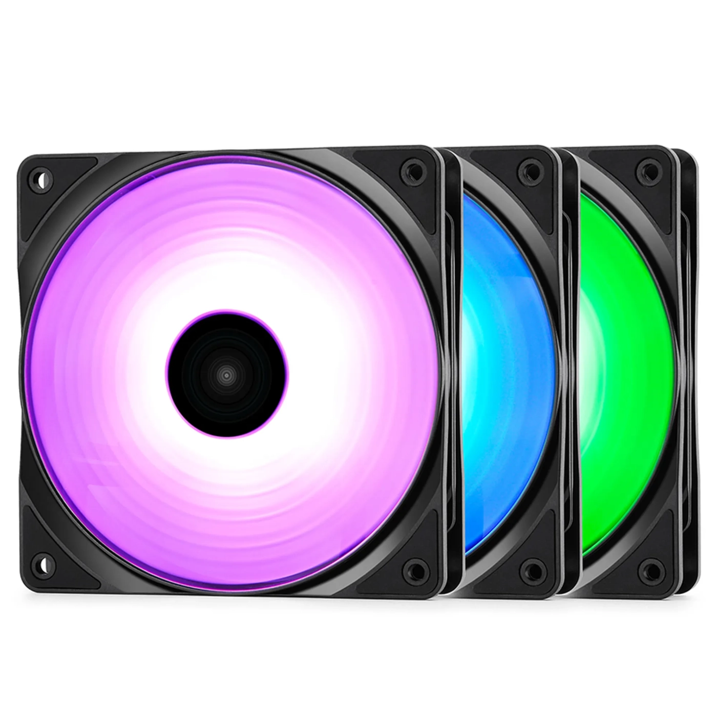 Купити Вентилятор DeepCool RF120-3 IN 1 (DP-FRGB-RF120-3C) - фото 2