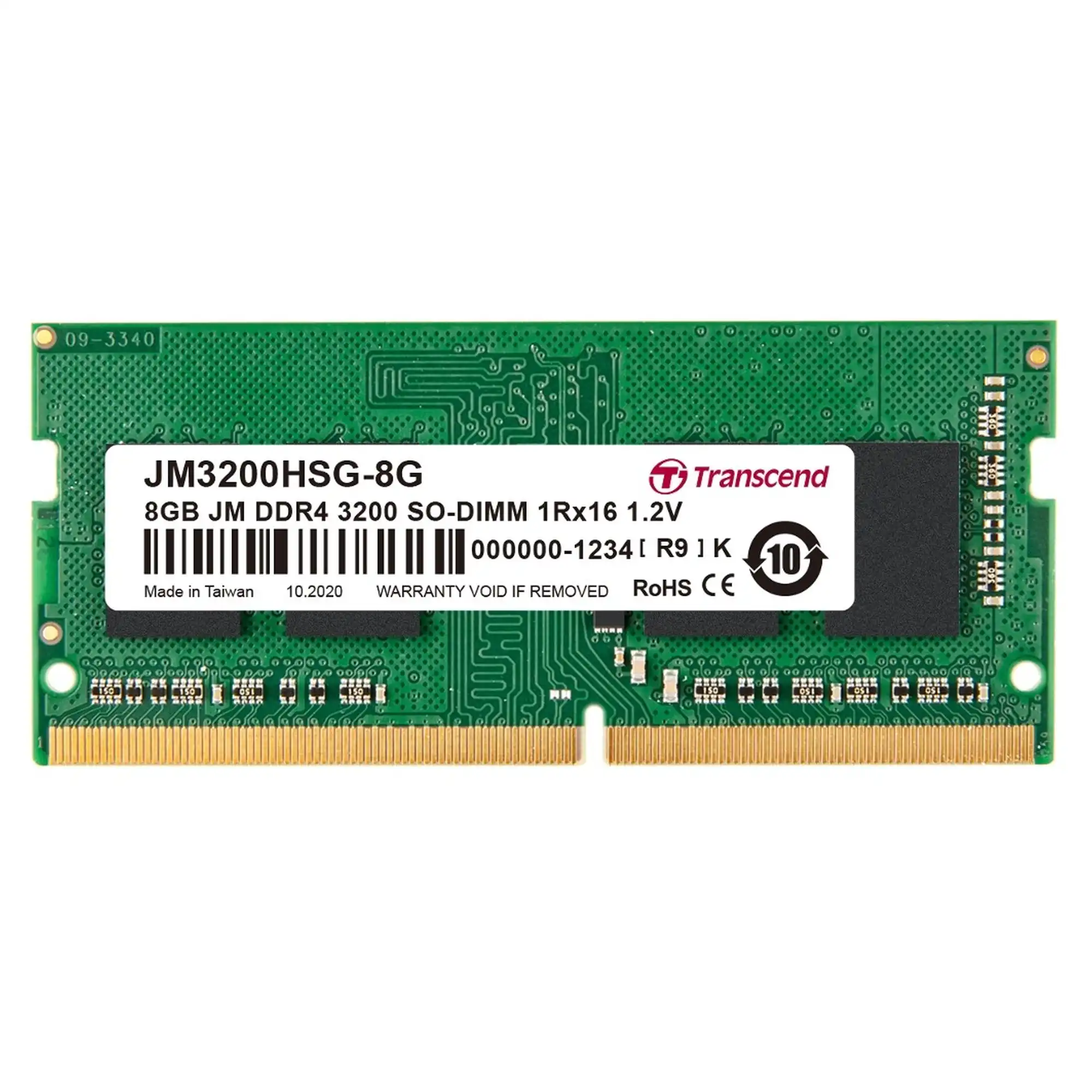Купить Модуль памяти Transcend DDR4-3200 8GB SODIMM (JM3200HSG-8G) - фото 1