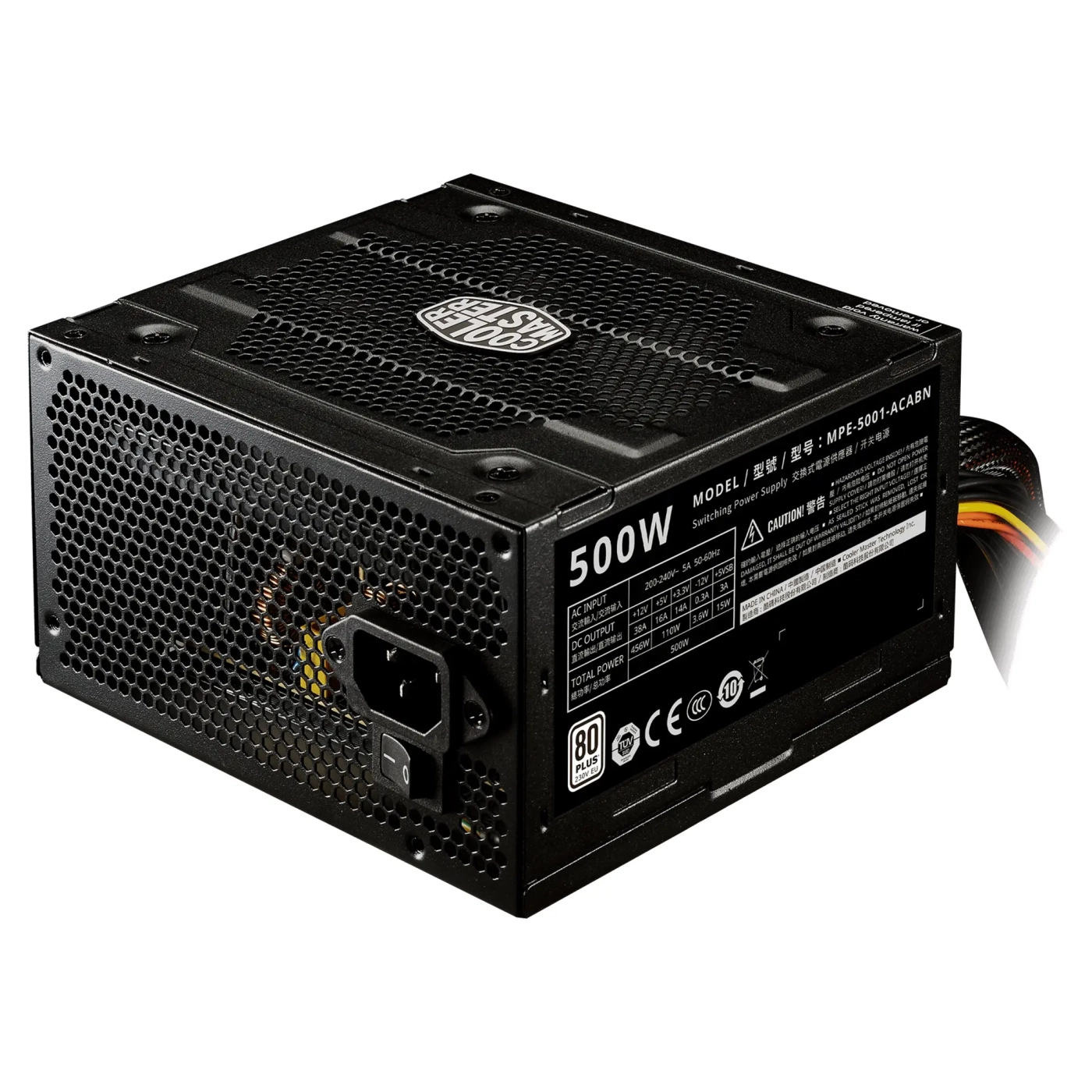 Купити Блок живлення Cooler Master Elite V4 500W (MPE-5001-ACABN-EU) - фото 2