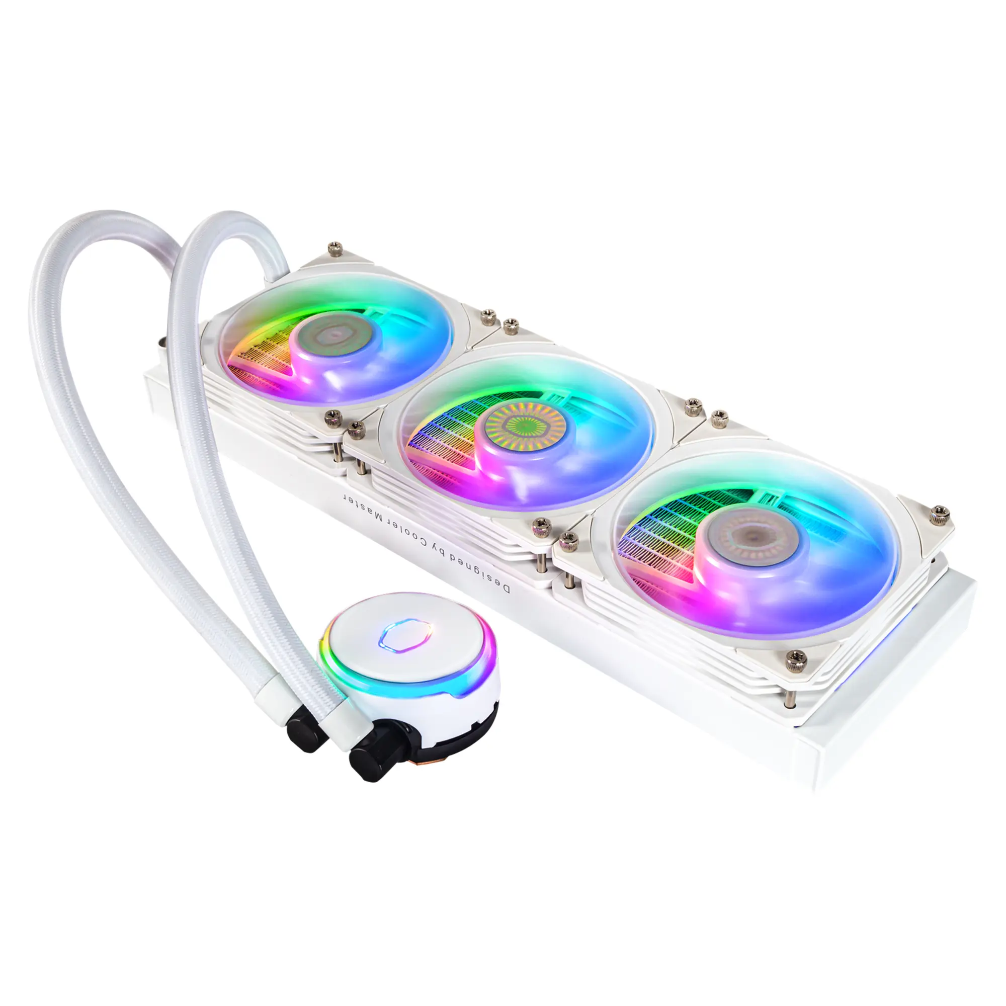 Купити Система водяного охолодження Cooler Master MasterLiquid PL360 Flux White Edition (MLY-D36M-A23PZ-RW) - фото 2