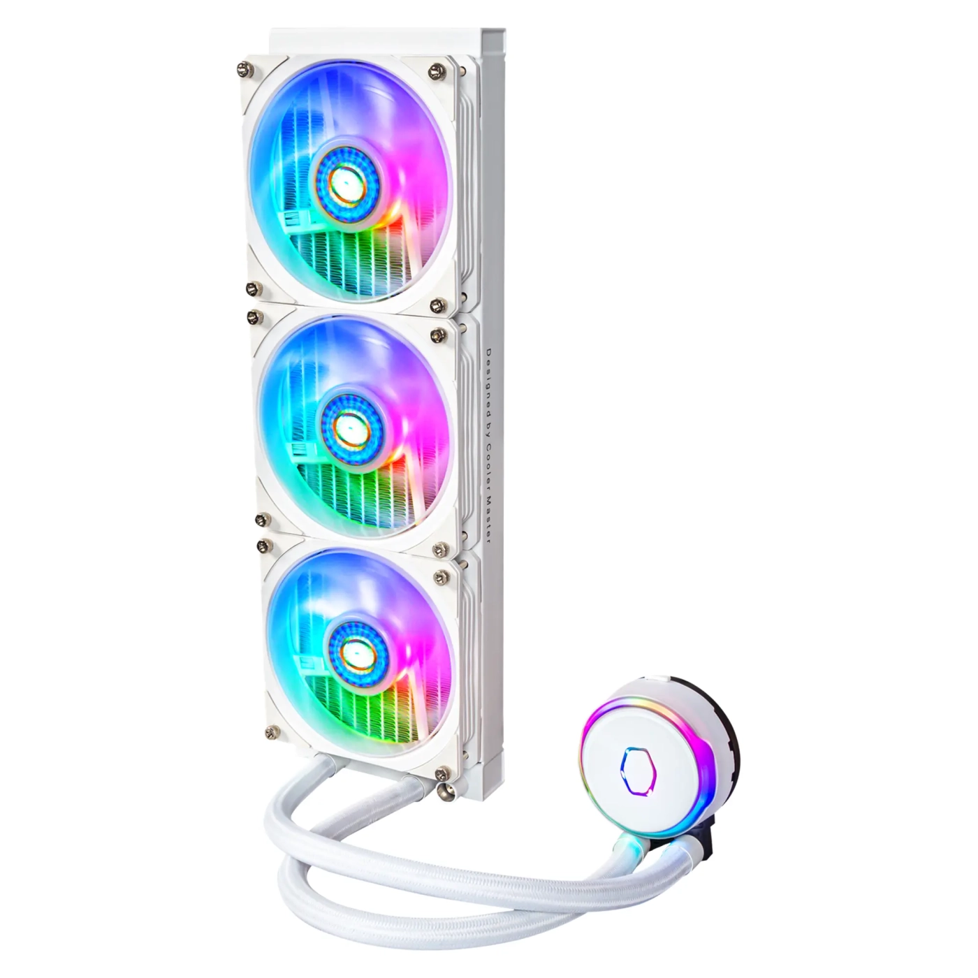 Купити Система водяного охолодження Cooler Master MasterLiquid PL360 Flux White Edition (MLY-D36M-A23PZ-RW) - фото 4