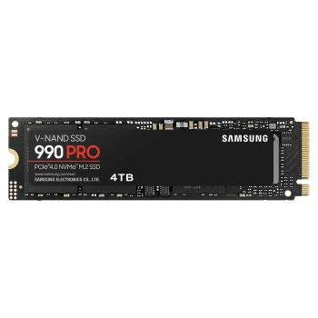 Купить SSD диск Samsung 990 PRO 4TB M.2 PCI-E 4.0 Nvme MLC (MZ-V9P4T0BW) - фото 1