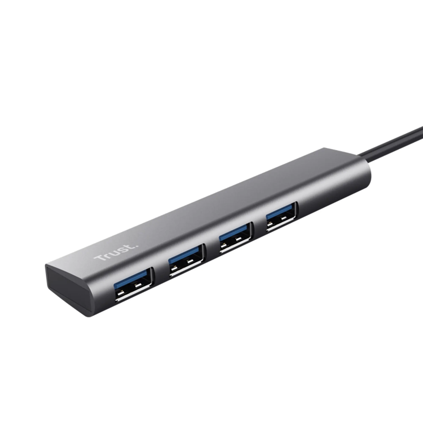 Купить Концентратор Trust Halyx 4-Port USB-A 3.2 Grey (24947_TRUST) - фото 2