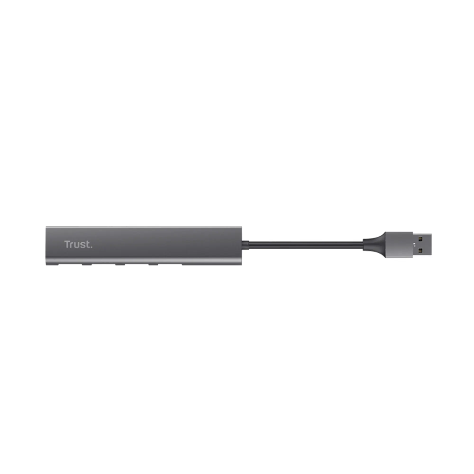 Купить Концентратор Trust Halyx 4-Port USB-A 3.2 Grey (24947_TRUST) - фото 4