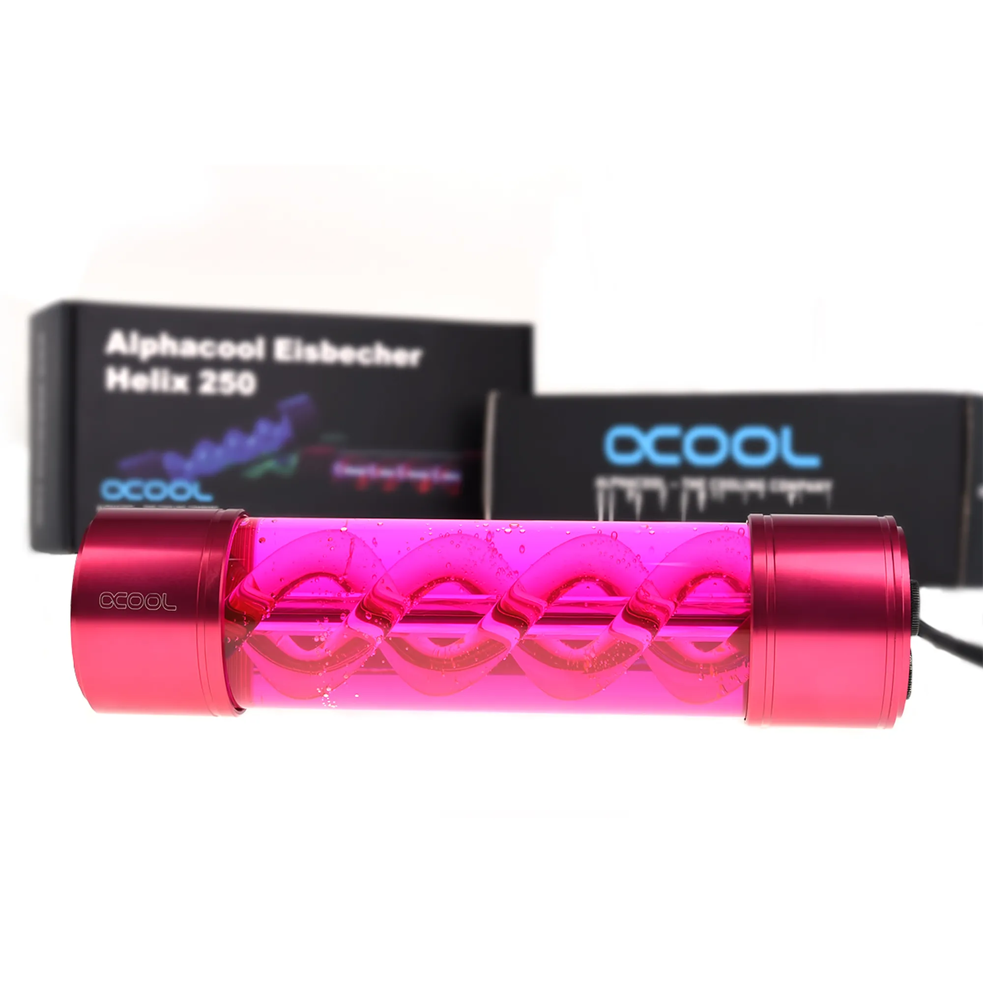 Купить Резервуар Alphacool Eisbecher Helix 250mm reservoir Red (15300) - фото 7