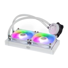 Купити Система водяного охолодження Cooler Master MasterLiquid 240L Core ARGB White (MLW-D24M-A18PZ-RW) - фото 3