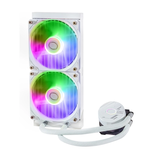Купити Система водяного охолодження Cooler Master MasterLiquid 240L Core ARGB White (MLW-D24M-A18PZ-RW) - фото 4