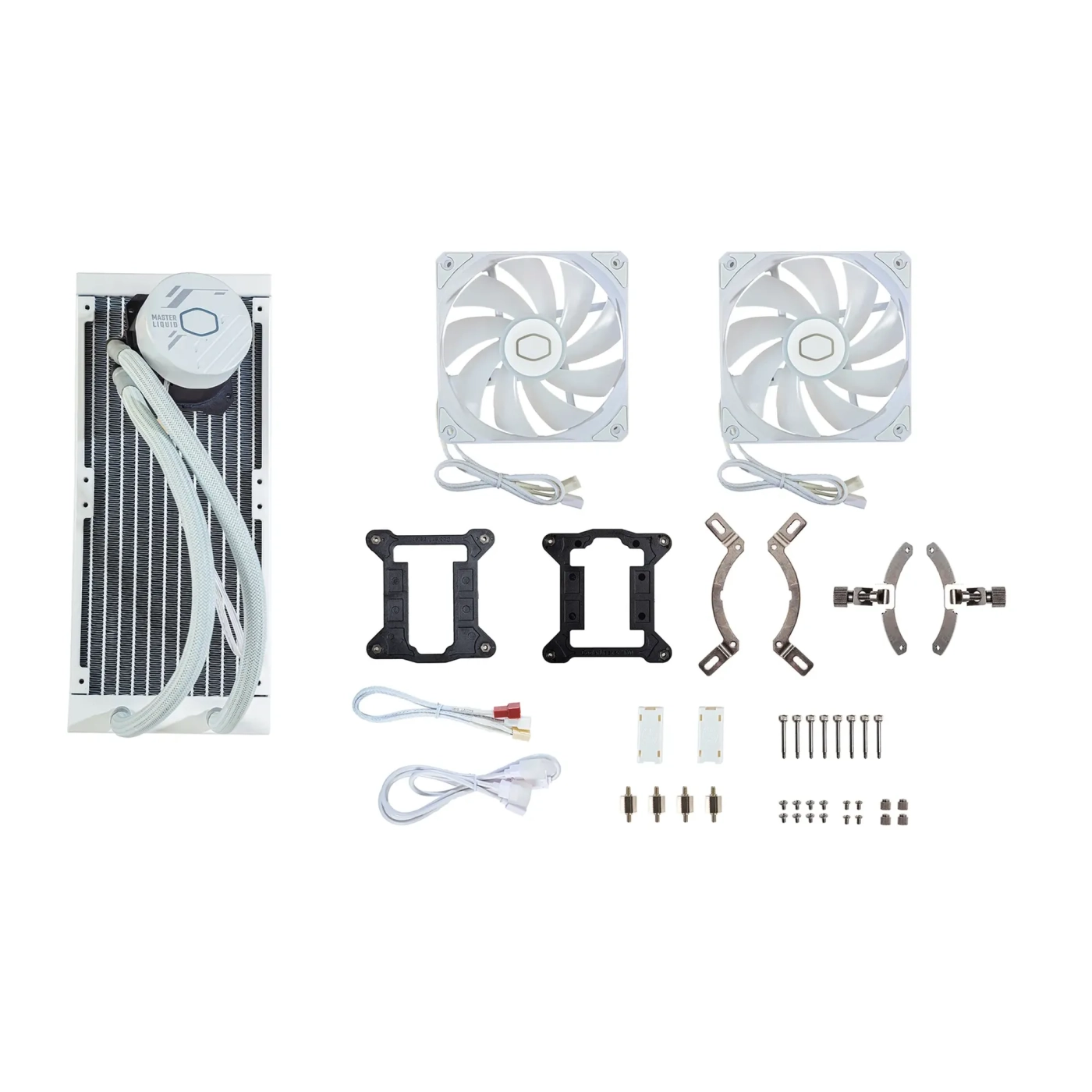 Купити Система водяного охолодження Cooler Master MasterLiquid 240L Core ARGB White (MLW-D24M-A18PZ-RW) - фото 6