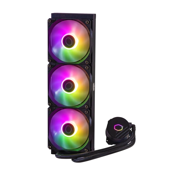 Купити Система водяного охолодження Cooler Master MasterLiquid 360L Core ARGB (MLW-D36M-A18PZ-R1) Black - фото 4