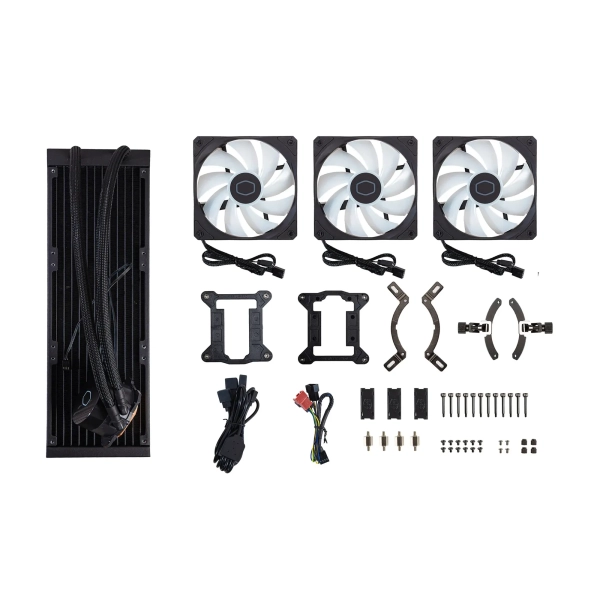 Купити Система водяного охолодження Cooler Master MasterLiquid 360L Core ARGB (MLW-D36M-A18PZ-R1) Black - фото 6