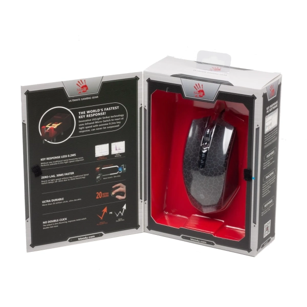 Купити Мишка A4Tech Bloody A70A USB Black - фото 6