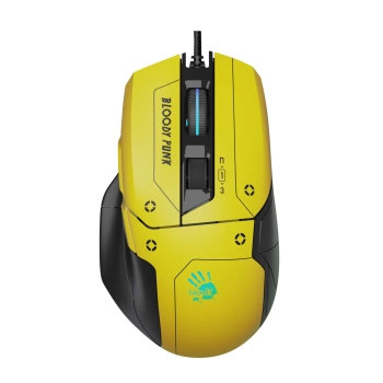 Купити Мишка A4Tech Bloody W70 Max USB Punk Yellow - фото 1