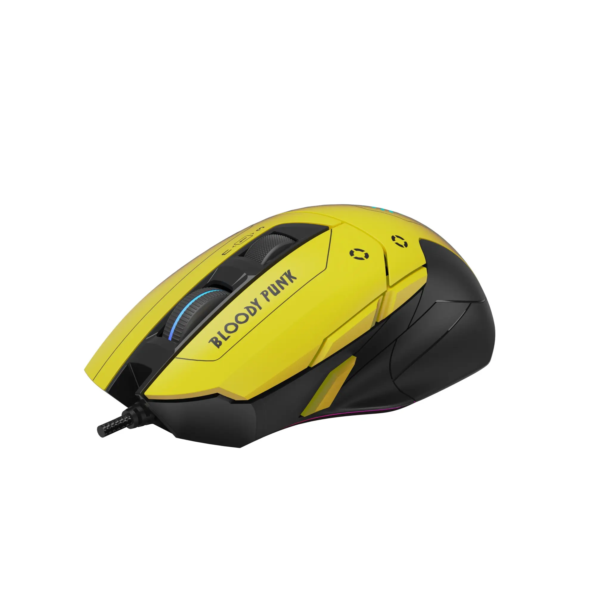 Купити Мишка A4Tech Bloody W70 Max USB Punk Yellow - фото 3