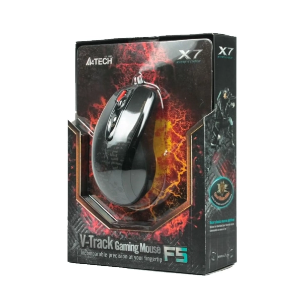Купить Мышь A4Tech Oscar F5 USB Mystic Black - фото 2