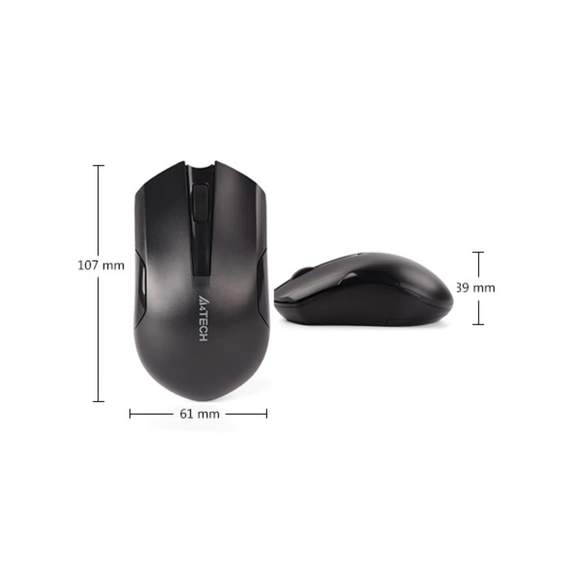 Купить Мышь A4Tech G3-200N Wireless Black Blue - фото 6