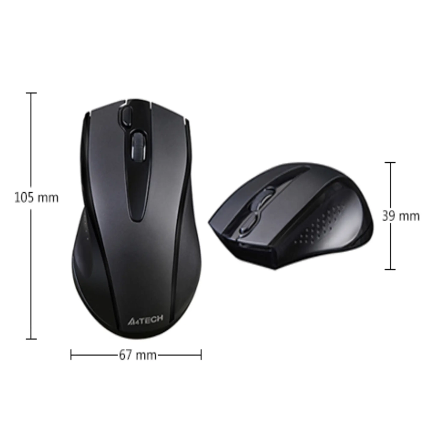Купить Мышь A4Tech G9-500FS Wireless Black - фото 5