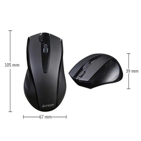 Купить Мышь A4Tech G9-500FS Wireless Black - фото 5