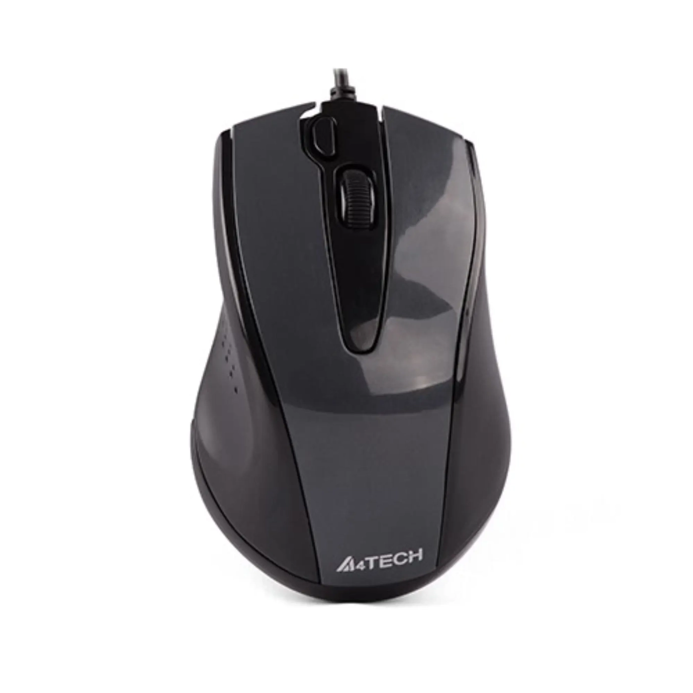 Купити Мишка A4Tech N-500F-1 USB Glossy Grey - фото 1