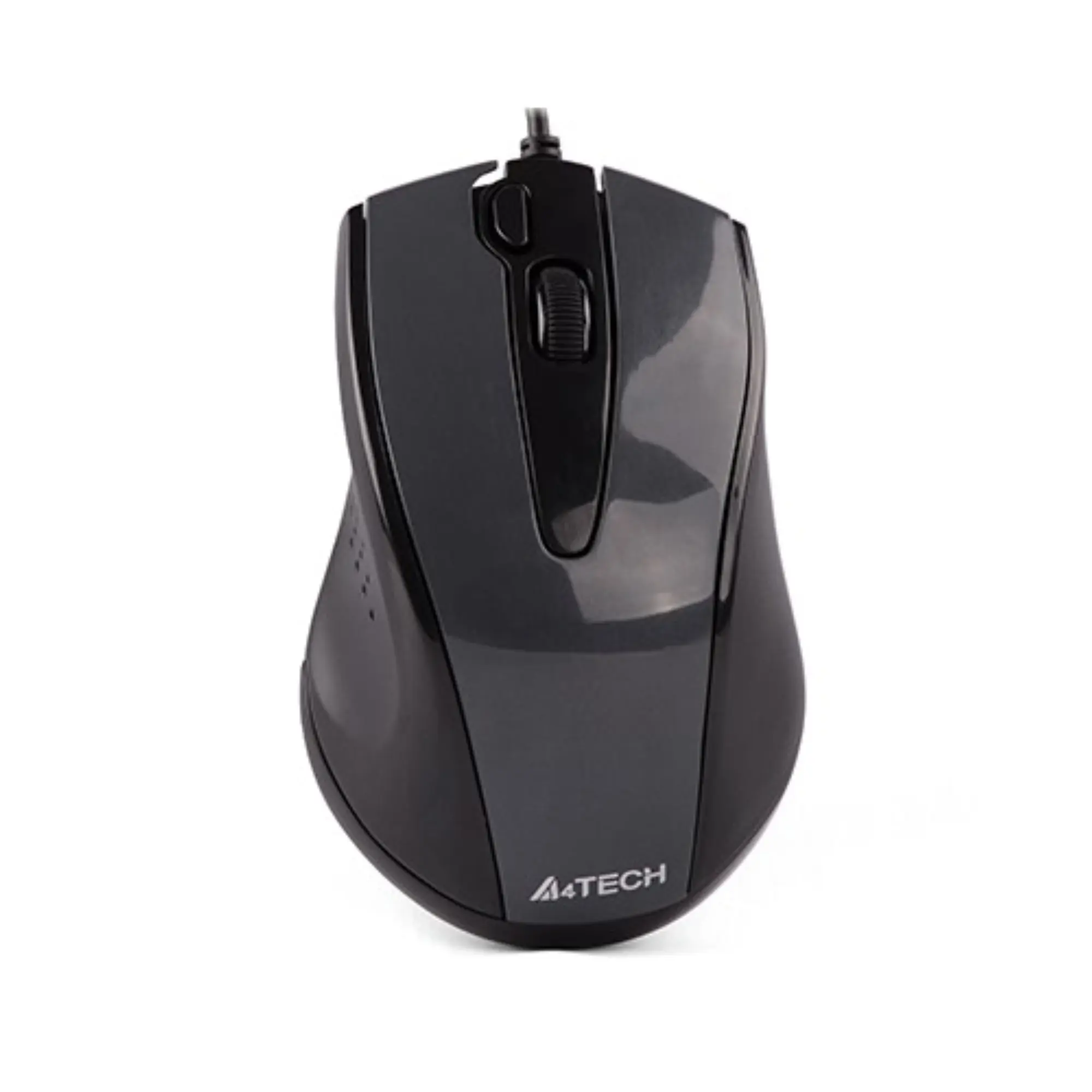 Купити Мишка A4Tech N-500F-1 USB Glossy Grey - фото 1