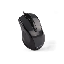 Купити Мишка A4Tech N-500F-1 USB Glossy Grey - фото 5