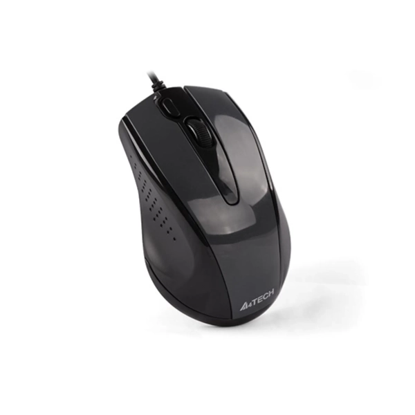 Купити Мишка A4Tech N-500F-1 USB Glossy Grey - фото 5