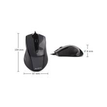 Купити Мишка A4Tech N-500F-1 USB Glossy Grey - фото 6